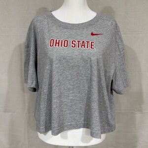 Nike Women's Gray Ohio State Tee